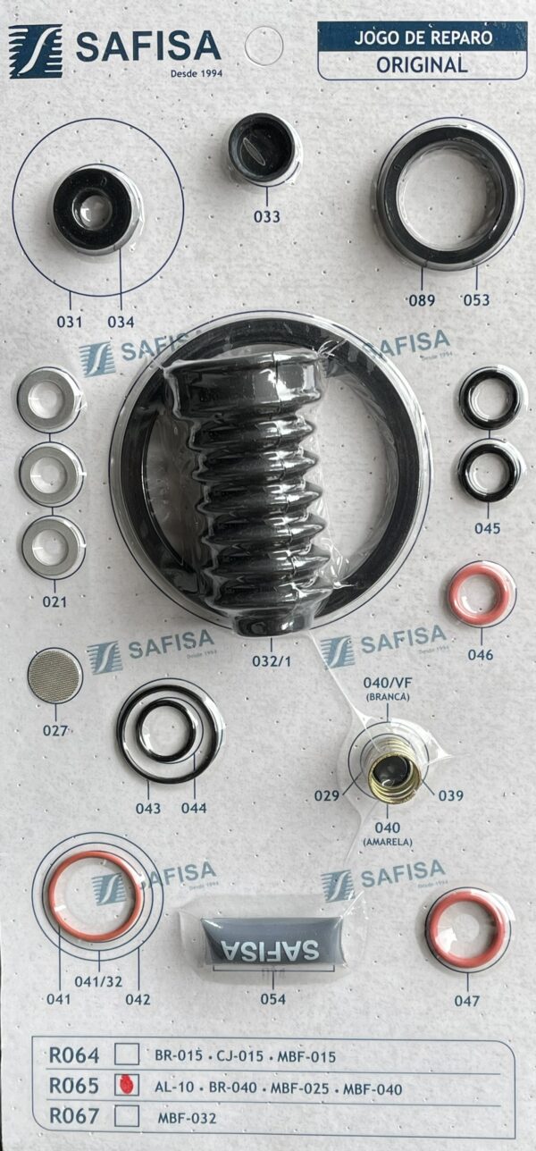 Jogo de Reparo R065 - Safisa Original